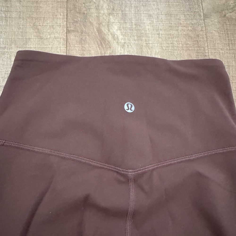 Lululemon Taupe Flare Leggings